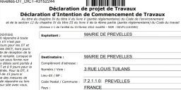 travaux voiries Prévelles